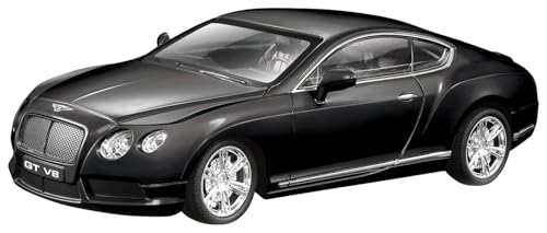童友社 (Doyusha) 2.4GHz 1/24 ベントレー コンチネンタル GT V8 黒 電動ラジオコントロール 630677 1/24スケールのRCカーシリーズに人気の車が登場。 動作は、前進後退 右左折の簡単操作。 走行時にはライトが点灯、もちろん各社のライセンスも取得しています。 単三形アルカリ乾電池を車体裏と送信機にセットするだけですぐに遊べる!大人も子供も楽しめるRCカーです。 【使用電池 (本製品には含まれません)】本体使用電池:アルカリ乾電池単三形×3本、送信機使用電池:アルカリ乾電池単三形×2本 【JANコード】4975406306772 【状態】新品 【発送】1〜2営業日で発送（休業日除く）