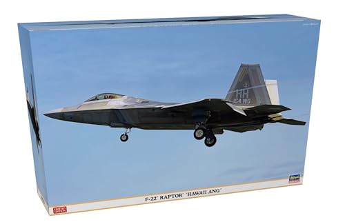 ハセガワ(Hasegawa) 1/48 ハワイ州空軍 F-22 ラプター プラモデル 07555 (飛行機) 組み立て塗装が必要なプラモデル。 別途、接着剤や工具、塗料等が必要。 1/48スケール未塗装プラスチック組み立てキット 完成時サイズ:394×282mm パーツ数:368点 新規デカール付属 【JANコード】4967834075559 【状態】新品 【発送】1〜2営業日で発送（休業日除く）