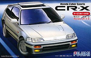 フジミ模型 1/24 インチアップシリーズNo.140 ホンダ サイバーCR−X ID-140 組み立て、塗装が必要なプラスチックモデルキット。 別途、工具、塗料等が必要。 【JANコード】4968728046419 【状態】新品 【発送】1〜2営業日で発送（休業日除く）