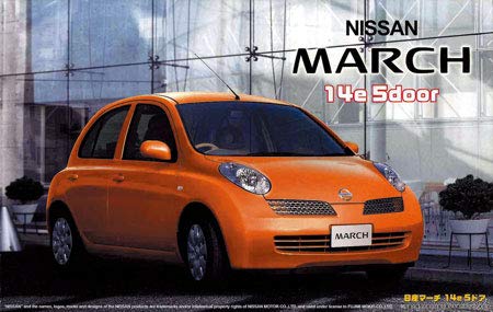 フジミ模型 1/24 インチアップシリーズ No.62 日産 新型マーチ 14e プラモデル ID62 組み立て、塗装が必要なプラモデル。 別途、工具、塗料等が必要。 【JANコード】4968728046587 【状態】新品 【発送】1〜2営業日で発送（休業日除く）