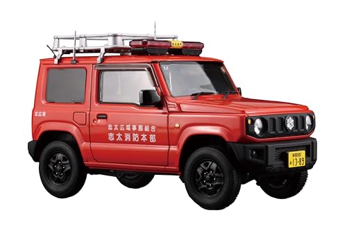1/24 インチアップシリーズ No.185 スズキ ジムニー JB64(消防広報車/志太北広報1) プラモデル プラモデル 【スケール】1/24 【完成サイズ】約全長150×全幅79×全高87mm 【JANコード】4968728048246 【状態】新品 【発送】1〜2営業日で発送（休業日除く）