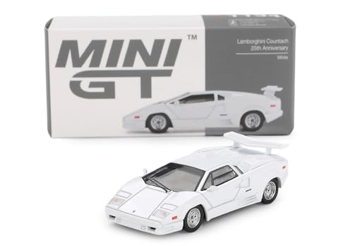 サンリッチ (Sunrich) MINI GT 1/64 ランボルギーニ カウンタック 25th アニバーサリー ホワイト (左ハンドル) 完成品 MGT01134-L MINI GT 1/64スケールミニカー。 ダイキャストモデル。 1974年デビュー以来の最終進化型「ランボルギーニ カウンタック」がラインナップ。 【JANコード】0840456310816 【状態】新品 【発送】1〜2営業日で発送（休業日除く）