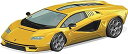 青島文化教材社 スナップキット19-CランボルギーニカウンタックLPI800-4(イエロー 06541