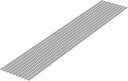 WAVE CORPORATION プラ=材料【グレー】 細切り板 0.5x4.0mm OM-474