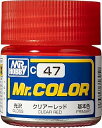 GSIクレオス C47 クリア-レッド C47(3)