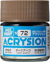 GSIクレオス アクリジョンカラ- ダークアース N72(3)