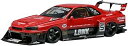 メイクアップ 1/43LB-ER34スーパーシルエットスカイライン東京オートサロン2022 LB010C