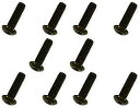 SQUARE スクウェア S-FlexチタンM3ヘックスボタンビスM3x10mm(10個) NFR-310