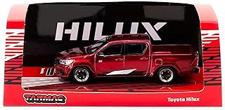 ティーケープランニング 1/64 Toyota Hilux Red T64R-041-RE
