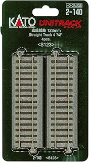 カトー/KATO/関水金属 (HO)直線線路123mm (4本入) 2-140