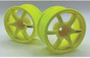 レイベル LAB RC DRIFT ネオンカラーgram LIGHTS 57Dホイル(off+8)イエロー LW-0408YE