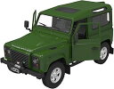 童友社 2.4GHz RC 1/14 ランドローバー ディフェンダー (緑) 30815