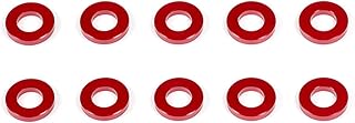 クリエイションモデル アルミスペーサー3x6x1.0mm(レッド/10個) CM-A005-10