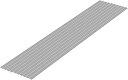 WAVE CORPORATION プラ=材料【グレー】 細切り板 0.3x5.0mm OM-465