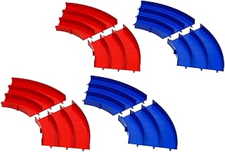 タミヤ ジャパンカップ Jr.サーキット カーブ各4枚セット 青/赤 69578