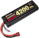 ジーフォース BULLET-D LiPoバッテリー7.4V4200mAh(2P/50C) GFG009