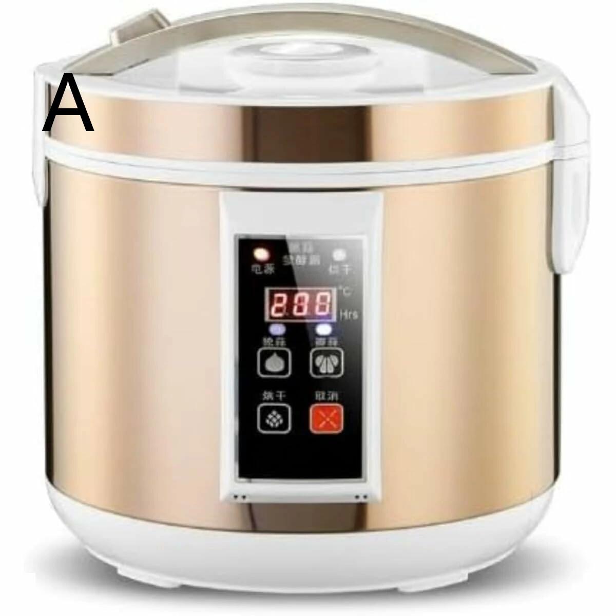 黒にんにく発酵機 7.5L大容量 黒にんにく発酵槽 黒にんにくマシン DIY多機能発酵機ワンボタン自動操作 ..