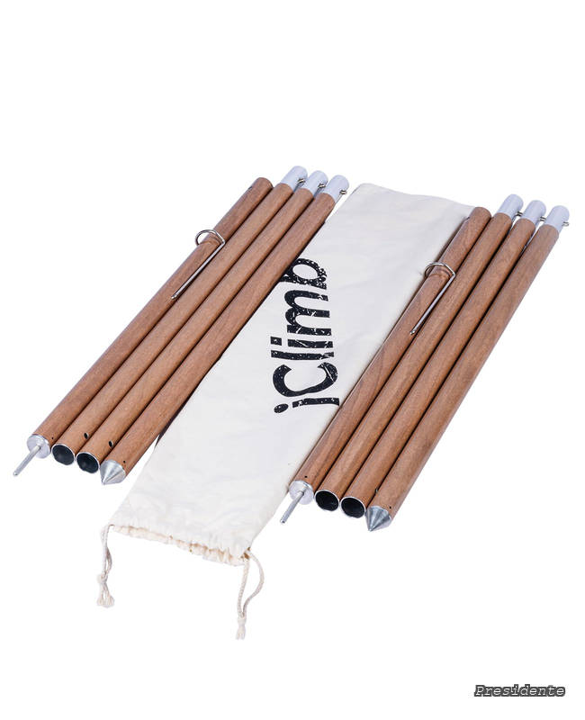 [무료 배송] 터프 폴 2 개 세트 240cm 총 중량 약 2kg 알루미늄 합금 제 직경 28mm 4 분할 식 버튼 잠금 식 높이 조절 가능 랜턴 후크 포함 수납 봉투 포함 텐트 터프 용
