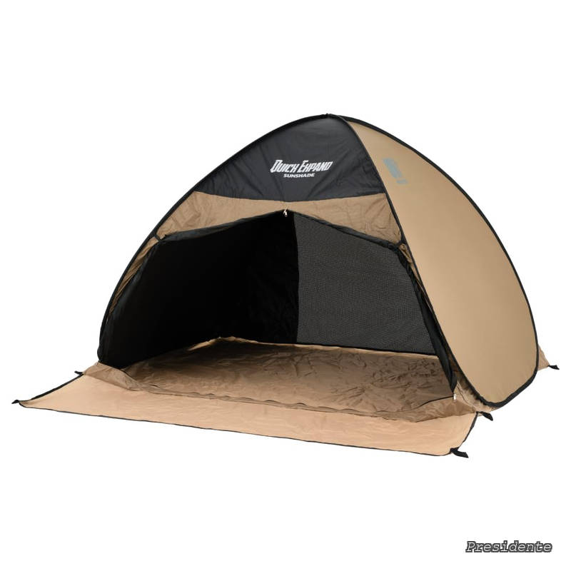 [Free Shipping] 200 x 194 x 127cm Tent, Camping, Outdoor, Brown Quick Expand Sunshade 200 Mesh QES26-200MBR