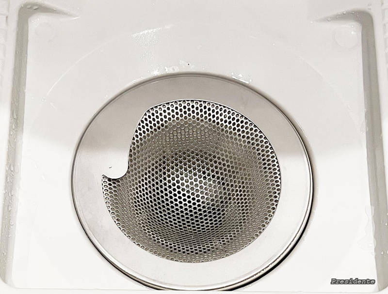 【送料無料】ステンレス ヘアキャッチャー 約 102mm 用 ユニットバス用 日本製 LuLuPaL SUS304 排水口 お風呂 浴室 ゴミ受け パンチング