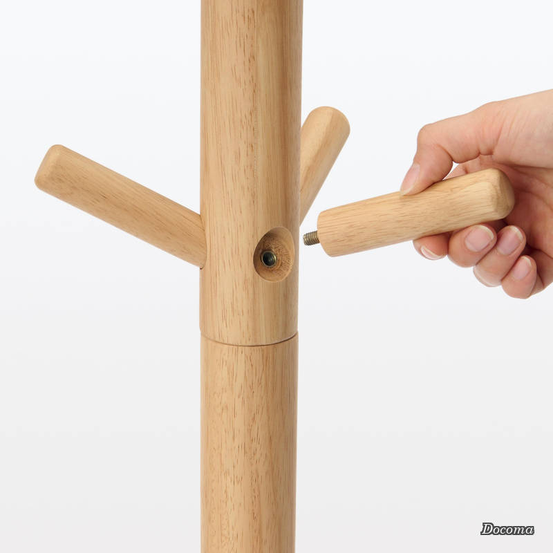 【送料無料】ラバー材コートスタンド 幅48×奥行42×高さ173.5cm 15246663