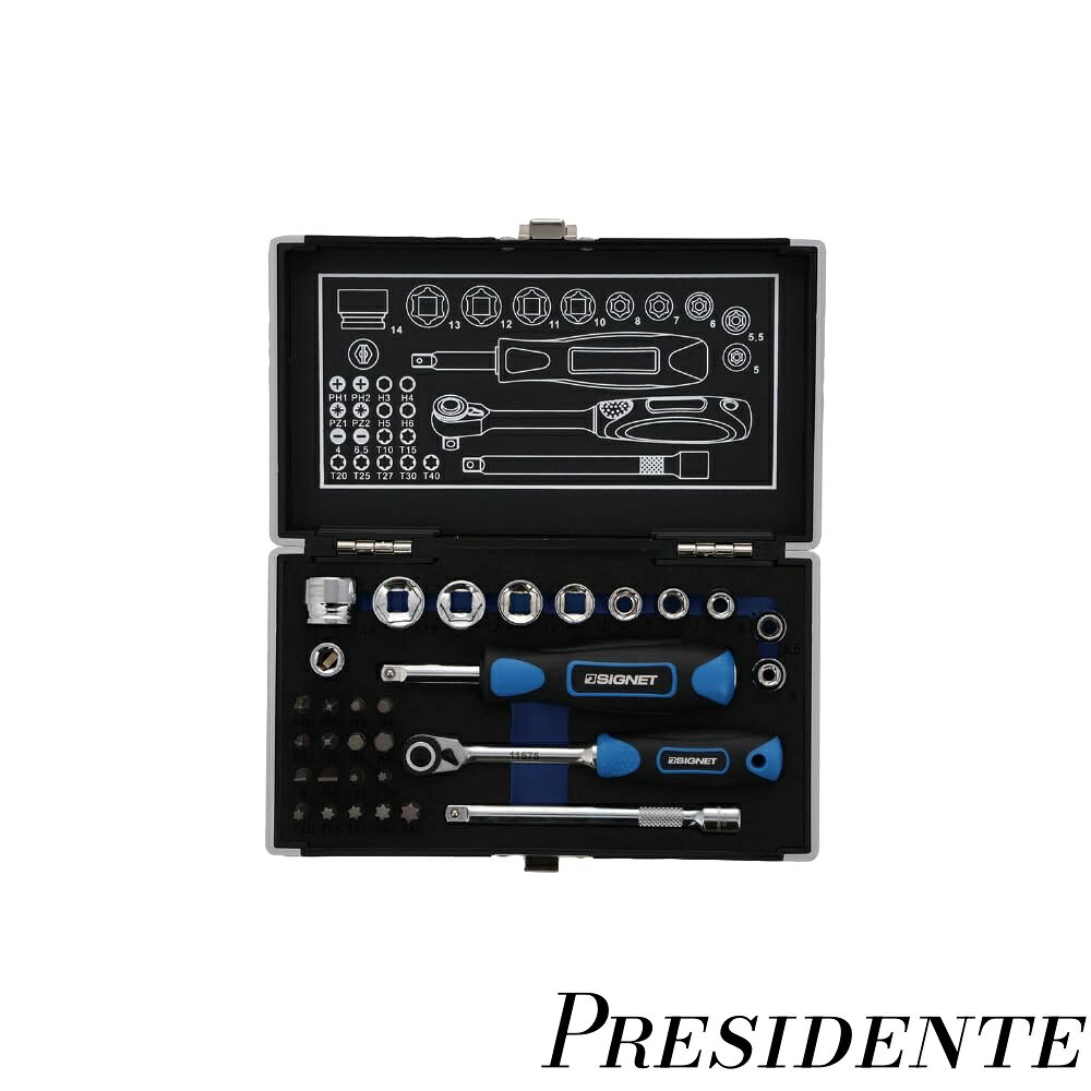 Rakuten - SIGNET(シグネット) 11121 1/4DR 31PC ショートソケット&ビットセット(6角) 11121