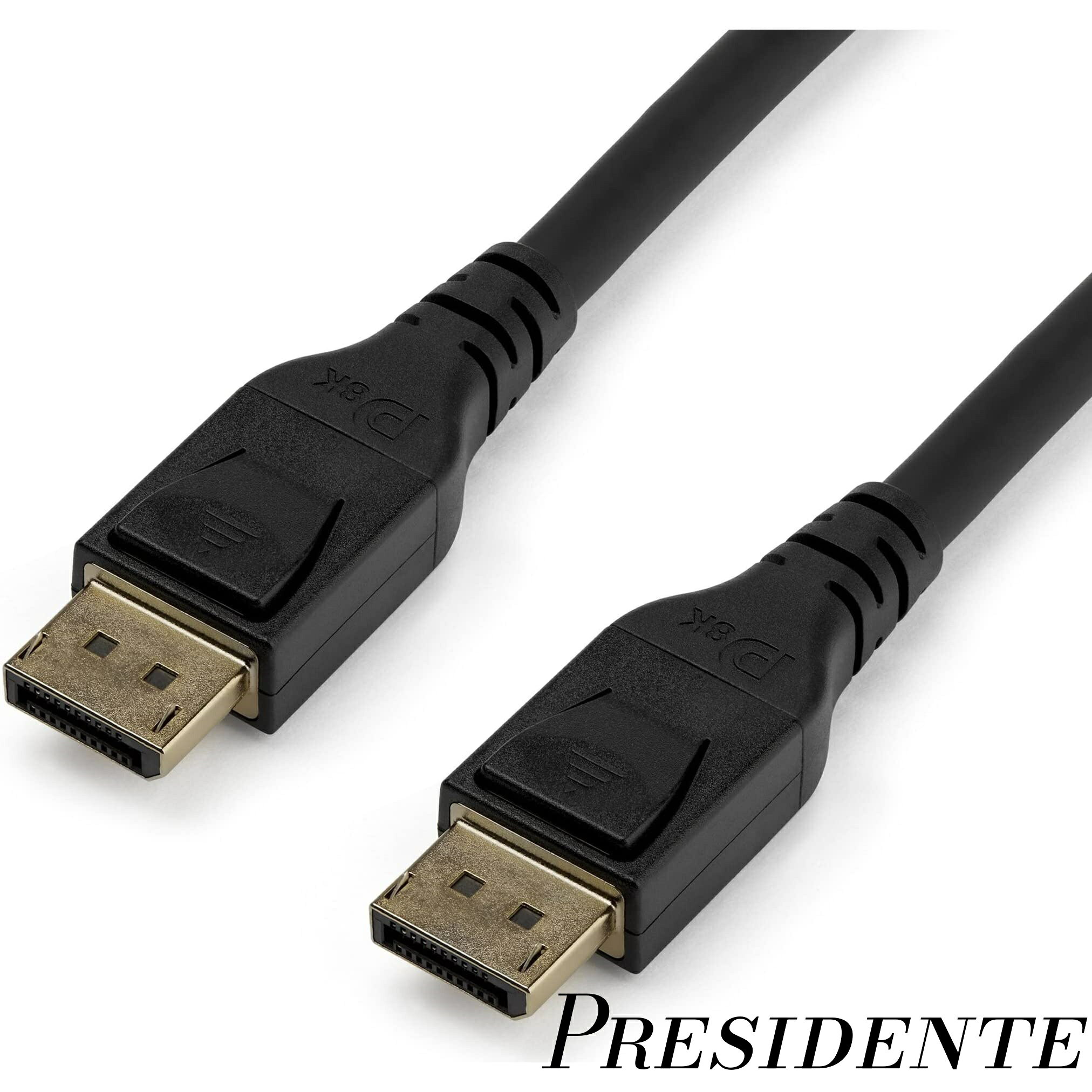 Rakuten - 【まとめ買いで最大500円OFFクーポン!】【送料無料】DisplayPortケーブル／5m／ディスプレイポート1.4／VESA規格認定モニターケーブル／スリムケーブル／8K60Hz & 4K120Hz／DPオス - DPオス DP14MM5M