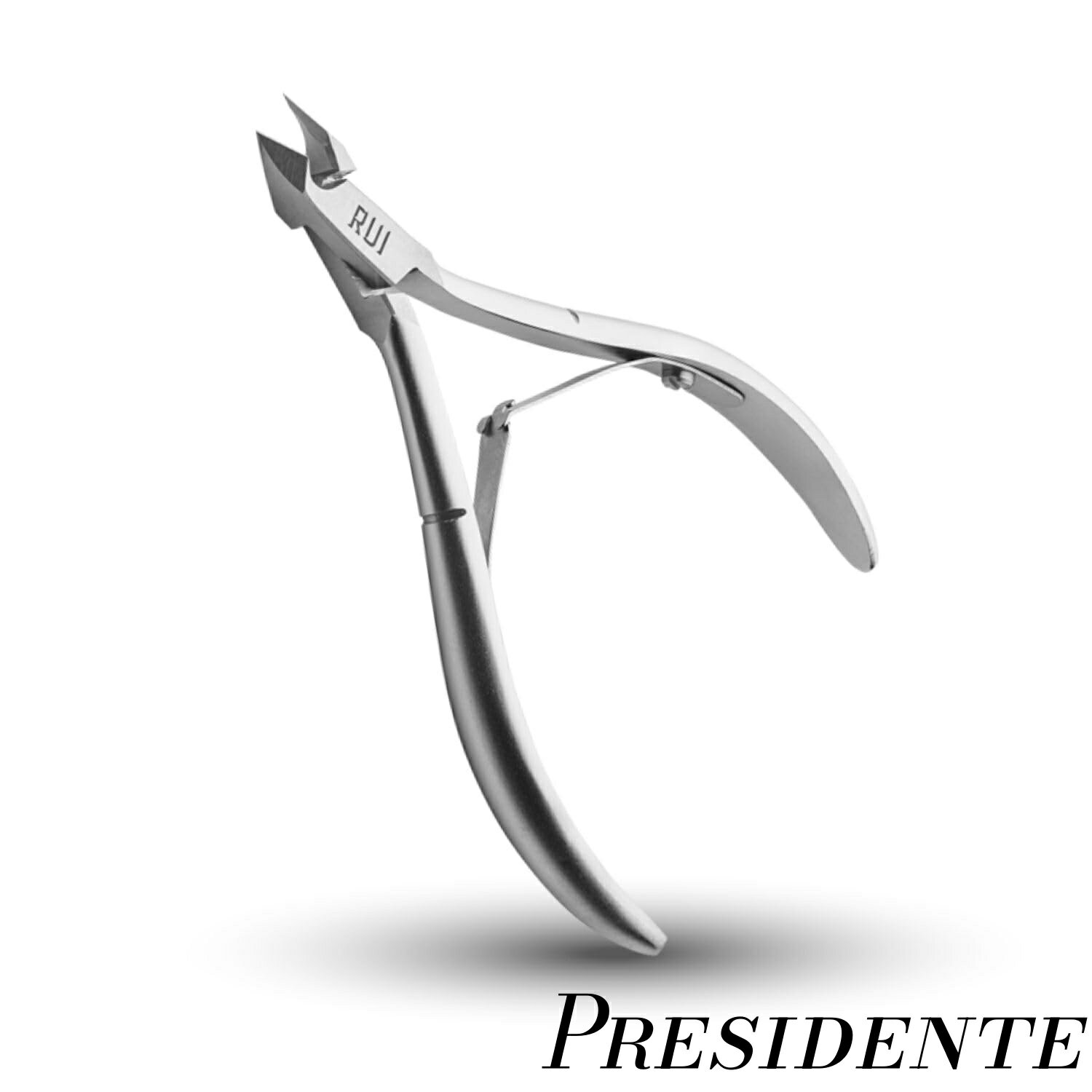 【まとめ買いで最大500円OFFクーポン!】【送料無料】Smiths Professional Cuticle Nippers | Precision Surgical-Grade Stainless Steel Cuticle Trimmer French Handle Double Spring 4mm Jaw (Quarter Jaw)