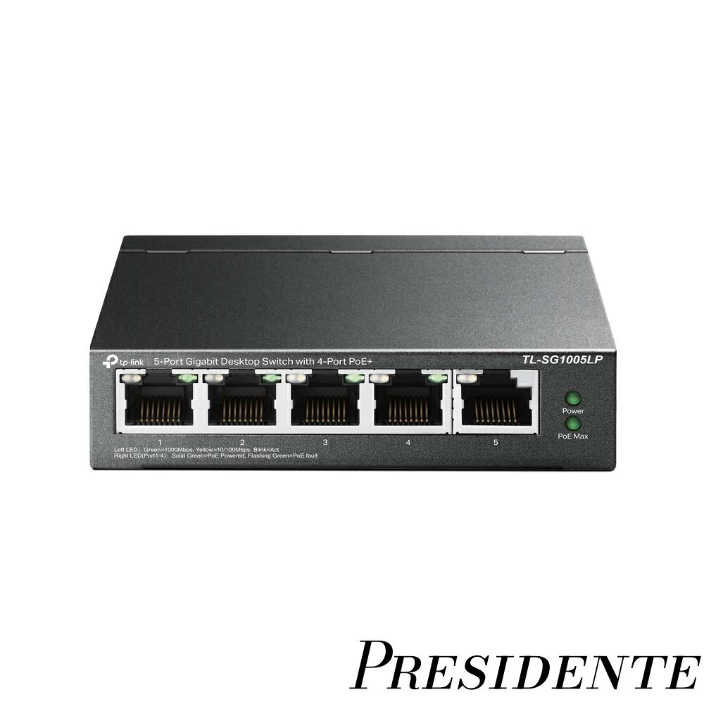 Rakuten - 【まとめ買いで最大500円OFFクーポン!】【送料無料】スイッチングハブ 5ポート PoE+ (4ポートPoE+、各30Wまで) 合計40W対応 5年保証 TL-SG1005LP