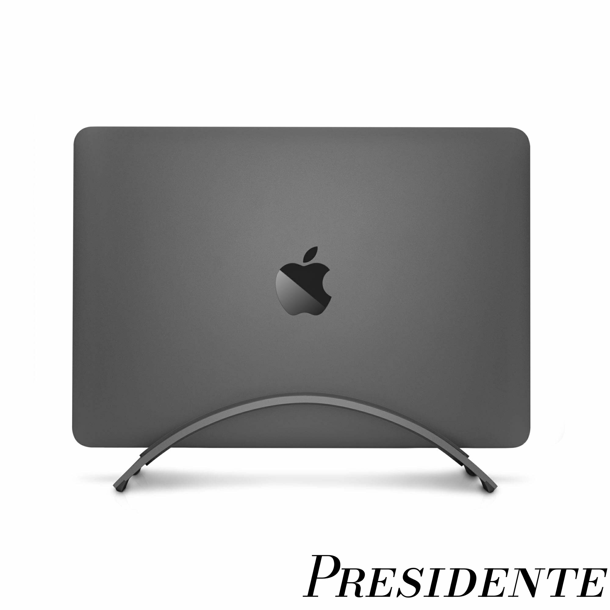 Rakuten - 【まとめ買いで最大500円OFFクーポン!】【送料無料】South BookArc for MacBook | Appleノートブックのための省スペース縦置きスタンド スペースグレイ