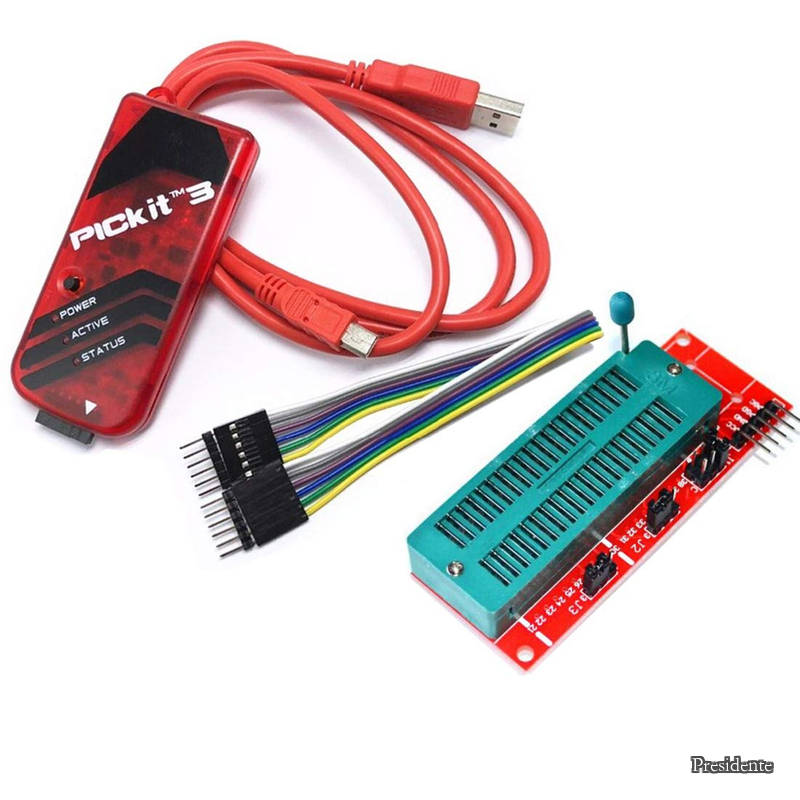 PIC プログラミングキット PICKIT3 プログラマー ICD2 PICシミュレーター PICプログラミング PICダウンローダー