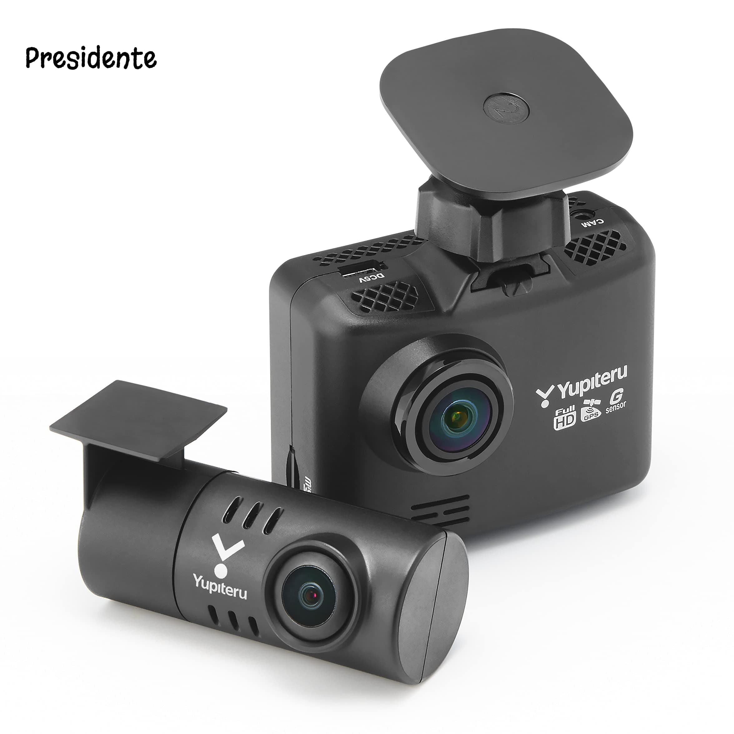 【送料無料】ドライブレコーダー 前後2カメラ WDT510c 前2K HDR/後1M GPS/Gセンサー ベストバリュー スタンダードモデル 簡易パッケージ＆WEB取説[出張取付サービス対応]
