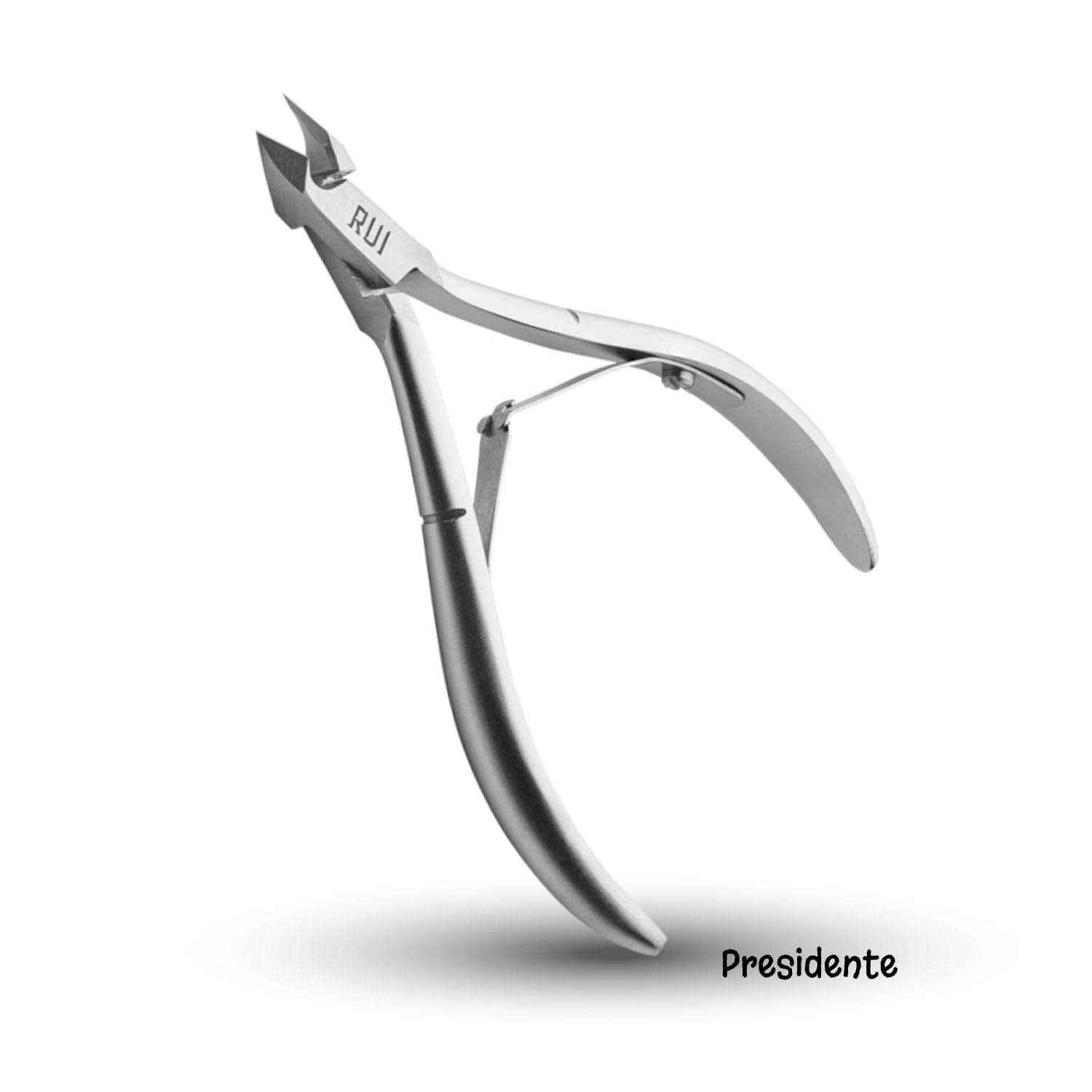 Smiths Professional Cuticle Nippers | Precision Surgical-Grade Stainless Steel Cuticle Trimmer French Handle Double Spring 5mm Jaw (Half Jaw)