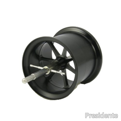 Avail(アベイル) リール MicrocastSpool AMB5530R-OA ms_amb5530r_oa_blk 溝深さ3mm ブラック