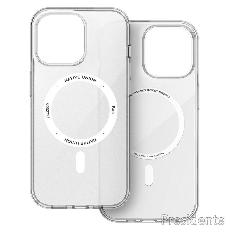 Native Union (Re)Clear Case ? 透明なイエロー防止ケース ? マグセーフ対応で内蔵マグネット付き ? リサイクル素材 ? 軍用グレードの耐落下保護で超耐久性 ? iPhone 14 Pro Max用
