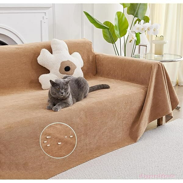 【送料無料】マルチカバー 長方形 撥水加工 ズレ防止 ソファーカバー 防水 犬猫対策 ソファカバー 3人掛