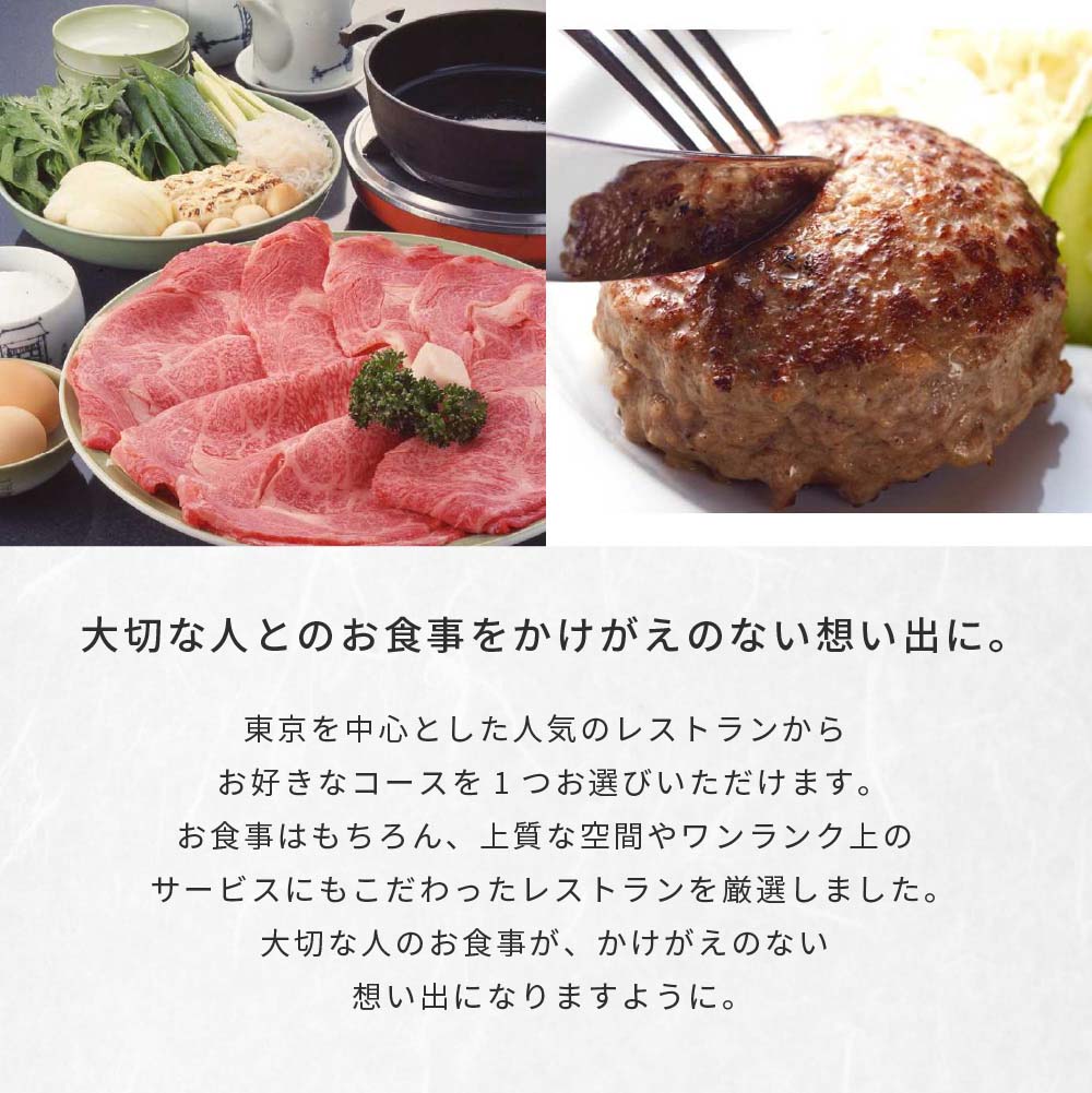 Anny 【選べる】レストランチケット -肉の幸- 送料無料 ペアチケット ペア お返し カタログギフト カタログ ペアチケット 記念日 誕生日 贈り物 レストラン 食事 グルメ ランチ ディナー 結婚祝い 夫婦 両親 プレゼント ギフト ザワウ 父の日ギフト