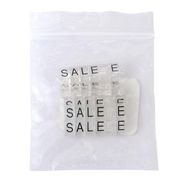 プライスキューブ 補充用 単品 M 透明/黒文字 SALE 各パーツ×5粒 プライス表示 価格表示 プライスカード プライス スタンド ブロック パーツ バラ ...