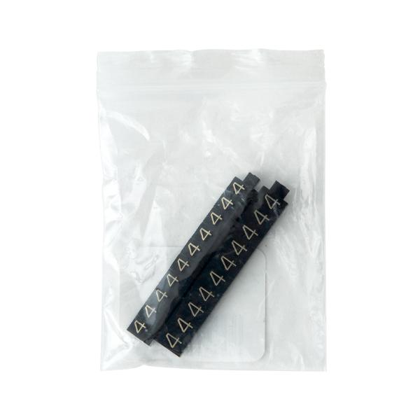 Rakuten - プライスキューブ 補充用 単品 20粒 M 黒/金文字　4　プライス表示 価格表示 プライスカード プライス スタンド ブロック パーツ バラ ディスプレイ おしゃれ 数字 価格 卓上 ショーケース 業務用 店舗 アパレル ジュエリー