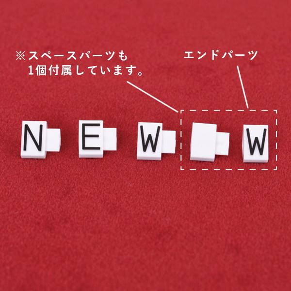 プライスキューブ 補充用 単品 M 黒/白文字　NEW　各パーツ×5粒 プライス表示 価格表示 プライスカード プライス スタンド ブロック パーツ バラ ディスプレイ おしゃれ 数字 価格 卓上 ショーケース 業務用 店舗 アパレル ジュエリー