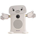 呼び込み君 ビューサインmini無 | 店舗用品 販促 POP MC-F06 顔付き 文字パネル無し ミニ 店内ポップ 音声POP 録音 音声販促ツール W150×D82×H209mm 重量約1.1kg 売場 スーパー 集客 人感センサー アナウンス
