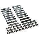 ニュープライスキューブセット L 黒/白字|プライス表示 価格表示 値札 プライスカード プライスプレート ブロック タグ おしゃれ 高級感 パーツ ディスプレ...