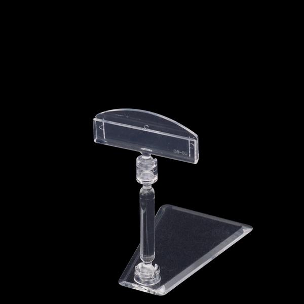 テーパーベースフォルムは高級感を演出しますクリアスタンドのベストアイテム。自由な角度調節により、変化に富んだPOP演出が可能です！■種別／CP-5■ベースサイズ／上底25×下底49×D75mm■支柱長さ／L50mm■クリップ・カード差しサイズ／W50×H21mm■対応メディア厚／0.1〜0.6mm■素材／PC、ナイロン、PS、アクリル■備考／○角度自在（クリップ根元・ベース部分）メーカー・委託先在庫のため在庫確認が必要な商品です。予期せぬ欠品・廃番の可能性がございます。