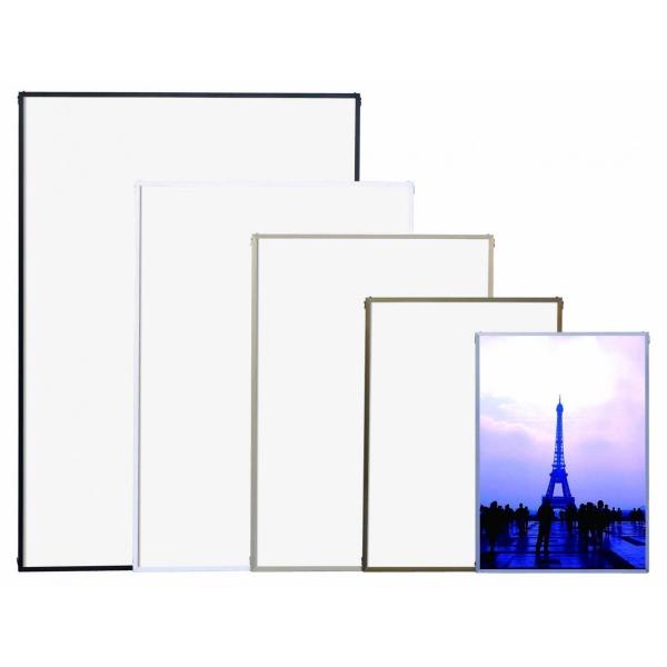 エコイレパネ 輸入菊全 680×990mm ホワイト ST-P1-WH アルテ ポスターフレーム ポスターパネル 額縁 アルミ パネル フレーム 1枚