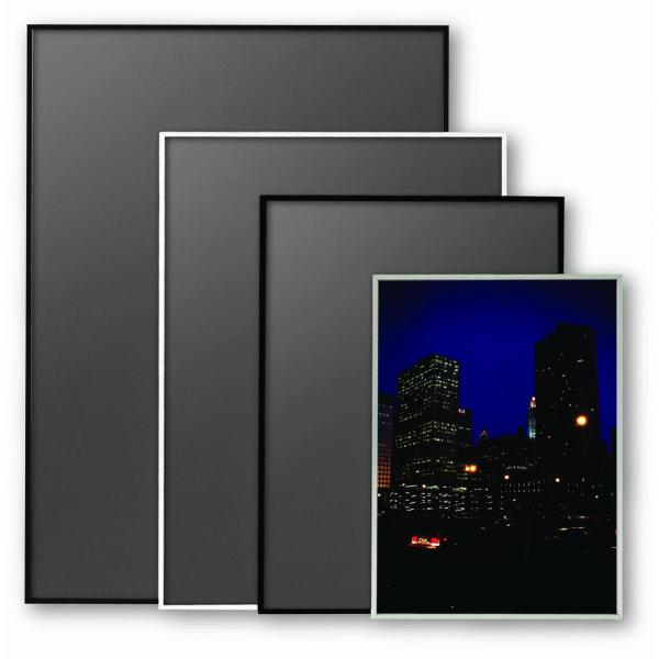 オストレッチ B5 シルバー SRK-B5-SV アルテ ポスターフレーム ポスターパネル 額縁 アルミ パネル フレーム ポスター 用紙 壁 壁掛け