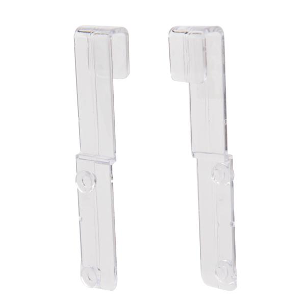 乐天商城 - カタログホルダー用フックCL-HC(2ケ袋入) | 壁掛 チラシ パンフレット カタログ 卓上 カタログスタンド カタログケース パンフレットスタンド ラック 案内