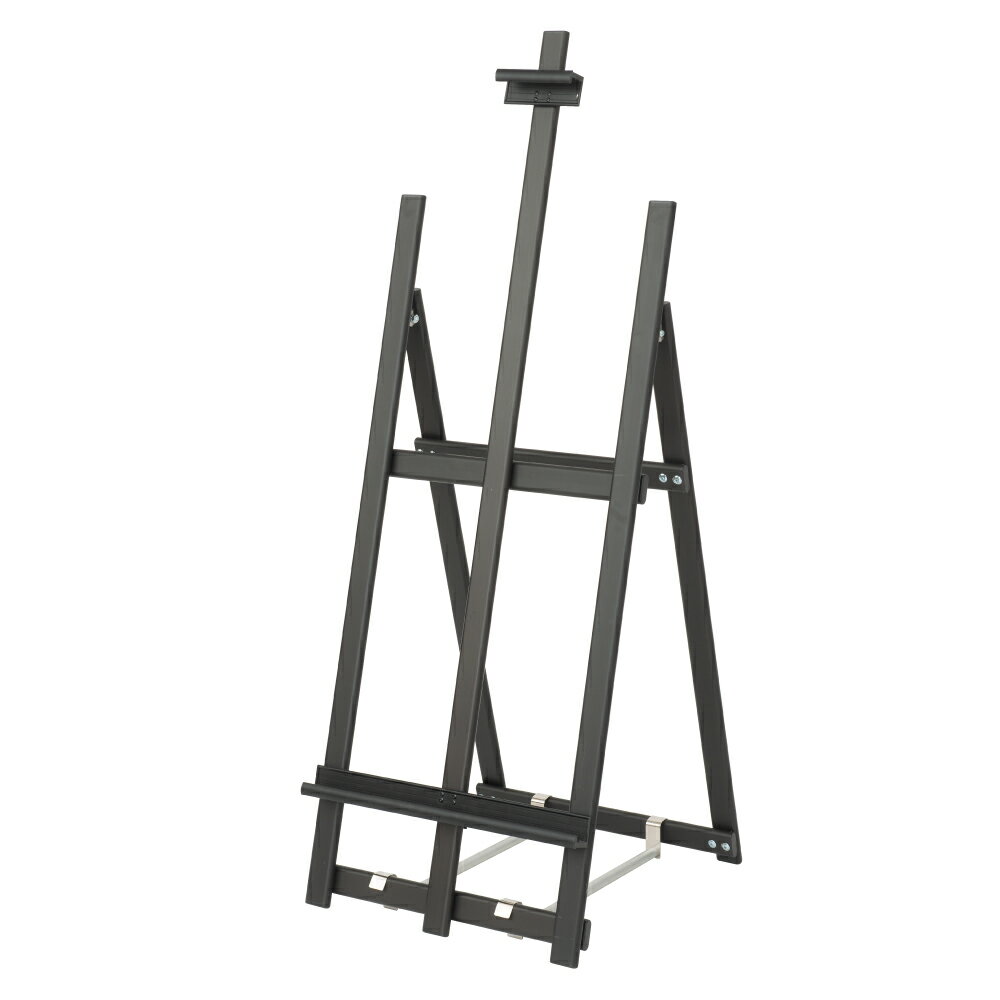 ウェイタブルアルミイーゼル ブラック A0可能イーゼルスタンド パネルスタンド メニュー ウェルカムボ..