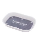 メッセージカルトン ホワイト (中紙:黒) 1個 Tomoya 友屋 店舗用品 レジ回り用品 カルトン 釣銭トレイ コイントレイ トレー おしゃれ 会計 レジ ...