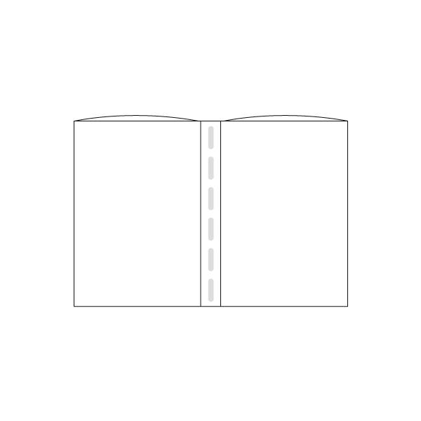 ■種別／中■対応中紙／B5×2■サイズ／W390×H263mm■仕様／左・右それぞれ上から入れるタイプメーカー・委託先在庫のため在庫確認が必要な商品です。予期せぬ欠品・廃番の可能性がございます。