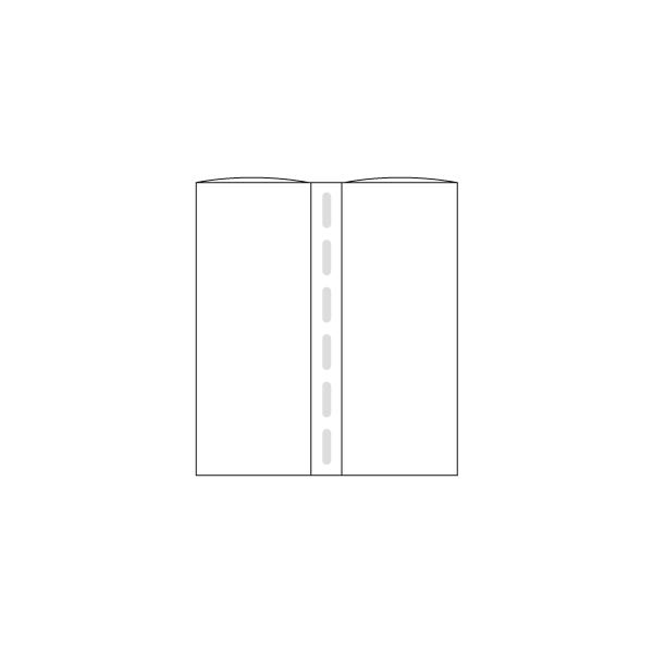 Rakuten - 洋風メニュー用ビニール 2ポケット タテS小